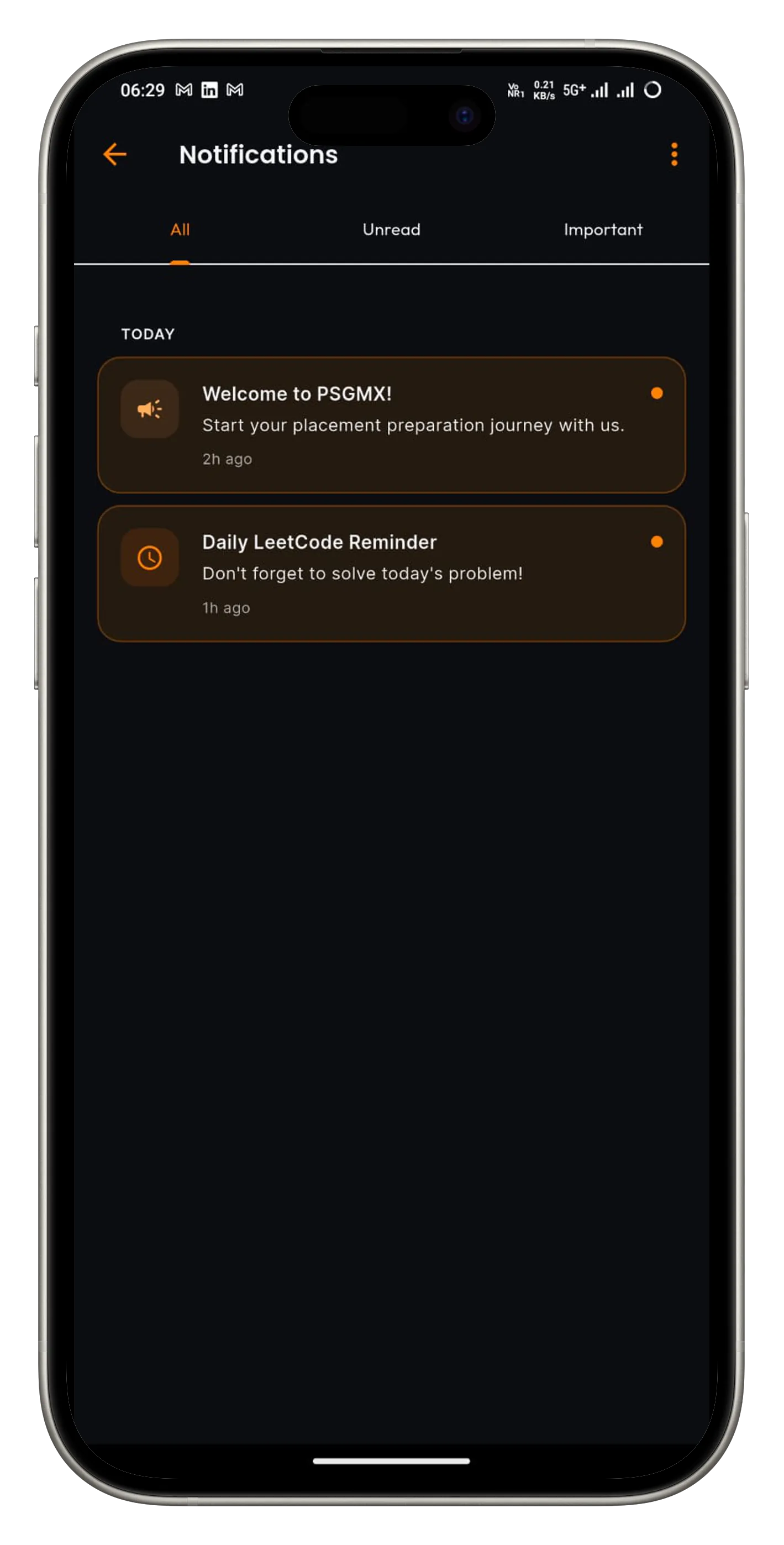 Notification Center
