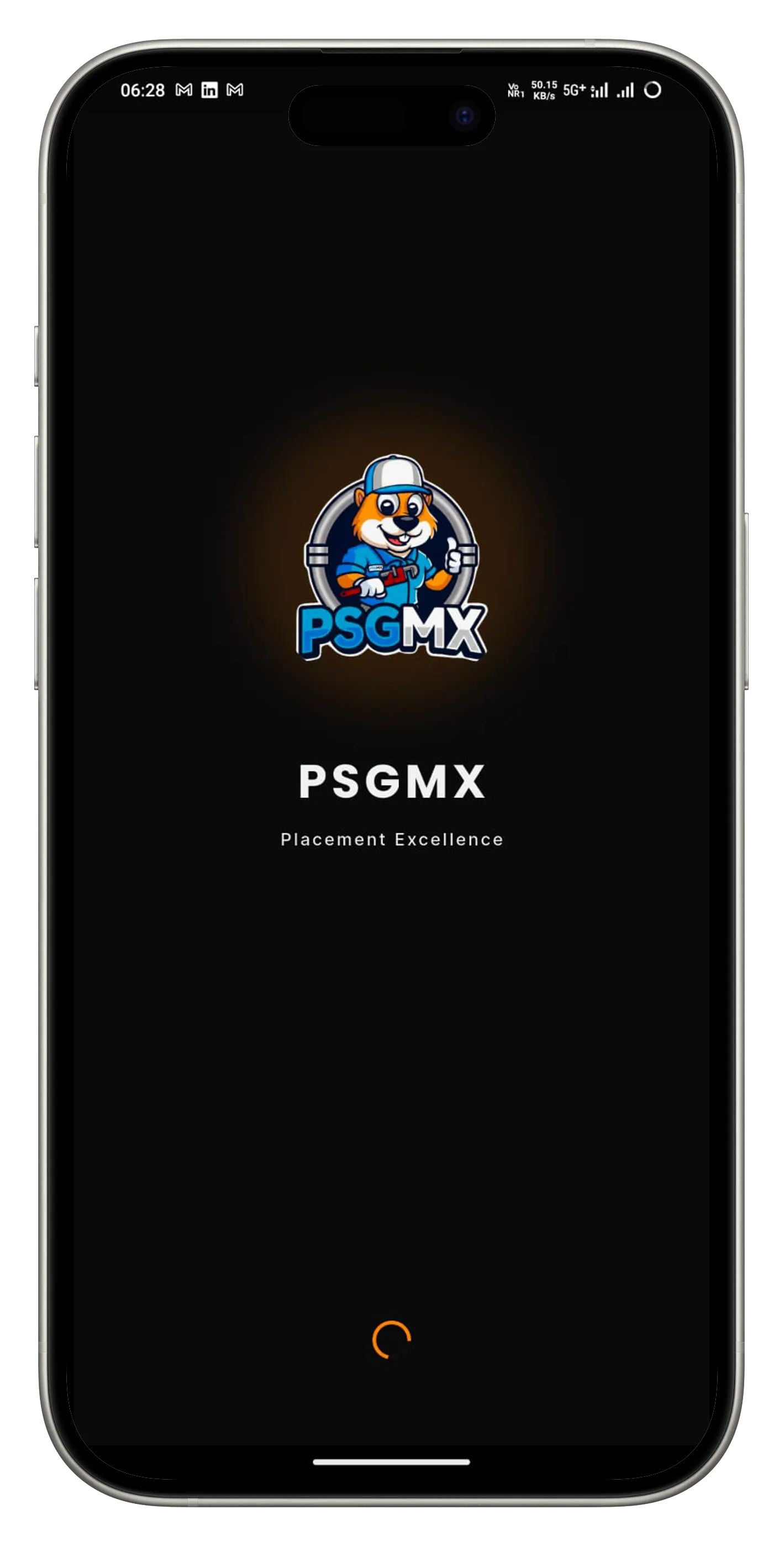 PSGMX Splash Screen